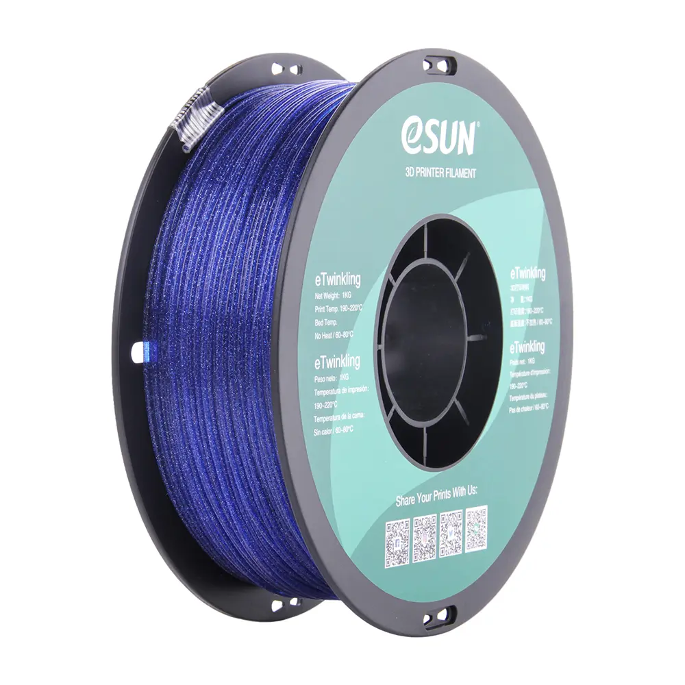 eSun PLA eTwinkling 1.75mm 1KG 3D Printer Filament