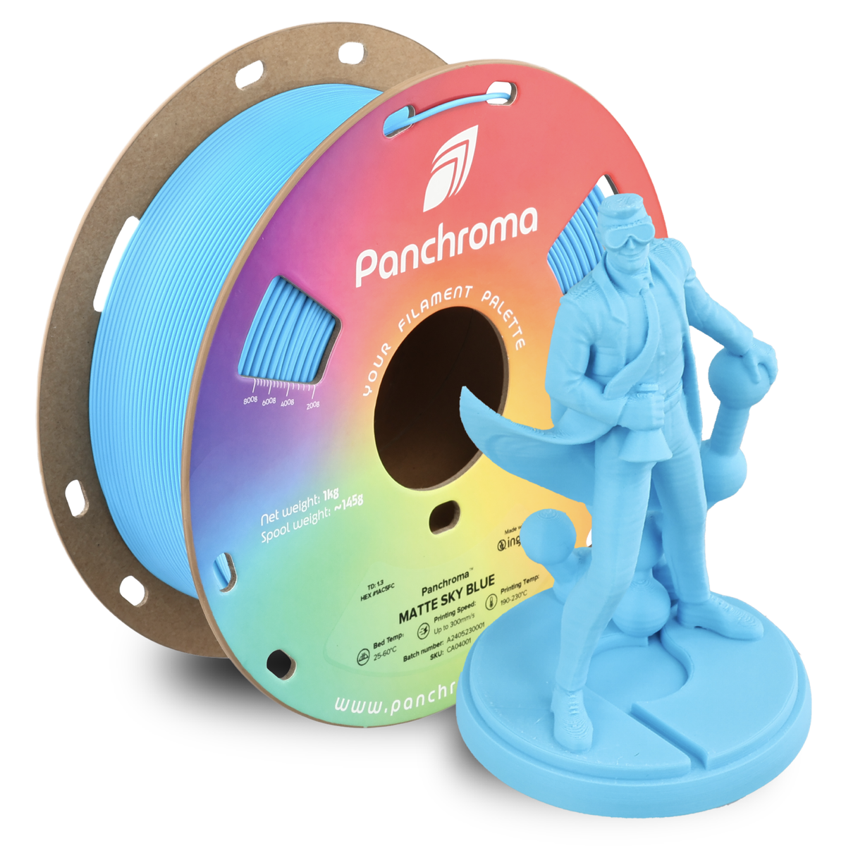 Polymaker Panchroma Matte PLA 1.75mm 1KG 3D Printer Filament