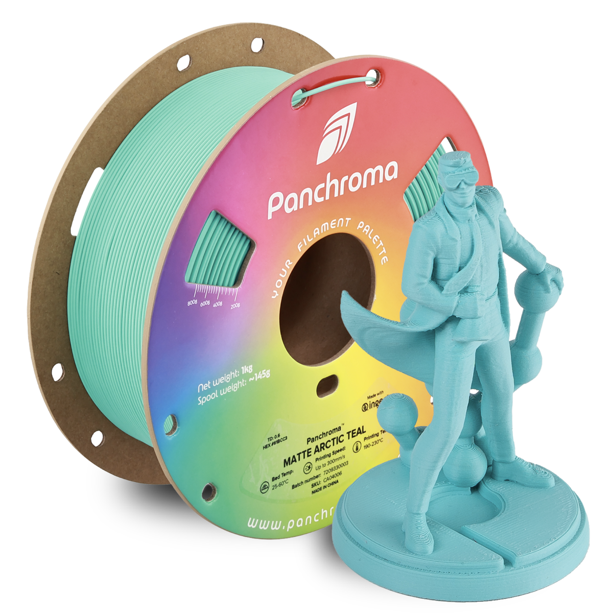 Polymaker Panchroma Matte PLA 1.75mm 1KG 3D Printer Filament