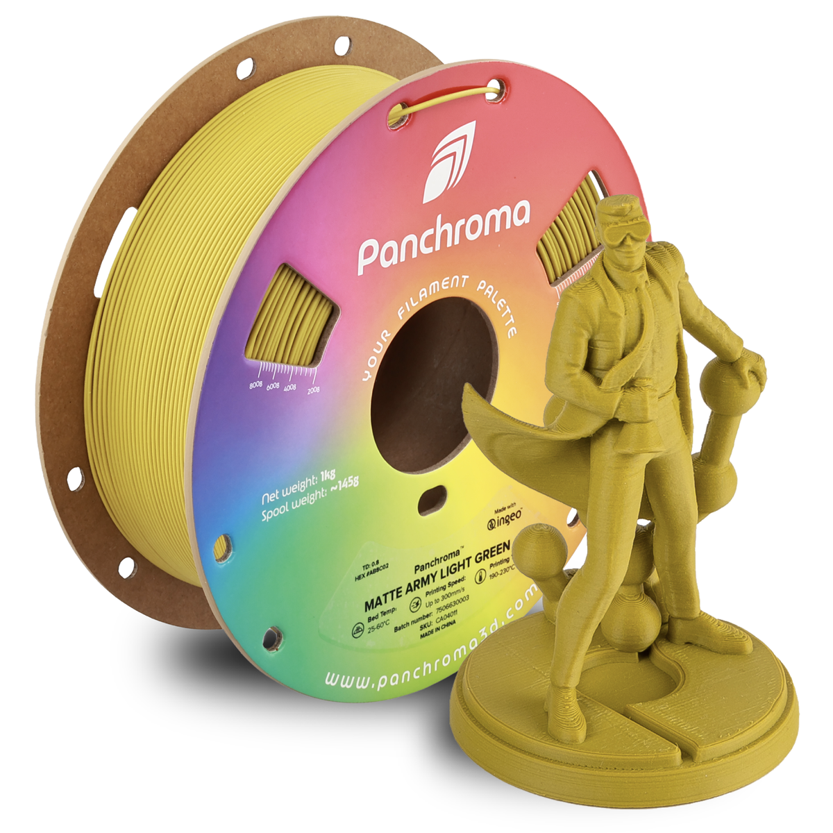 Polymaker Panchroma Matte PLA 1.75mm 1KG 3D Printer Filament