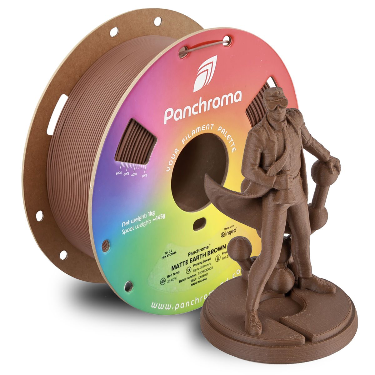 Polymaker Panchroma Matte PLA 1.75mm 1KG 3D Printer Filament