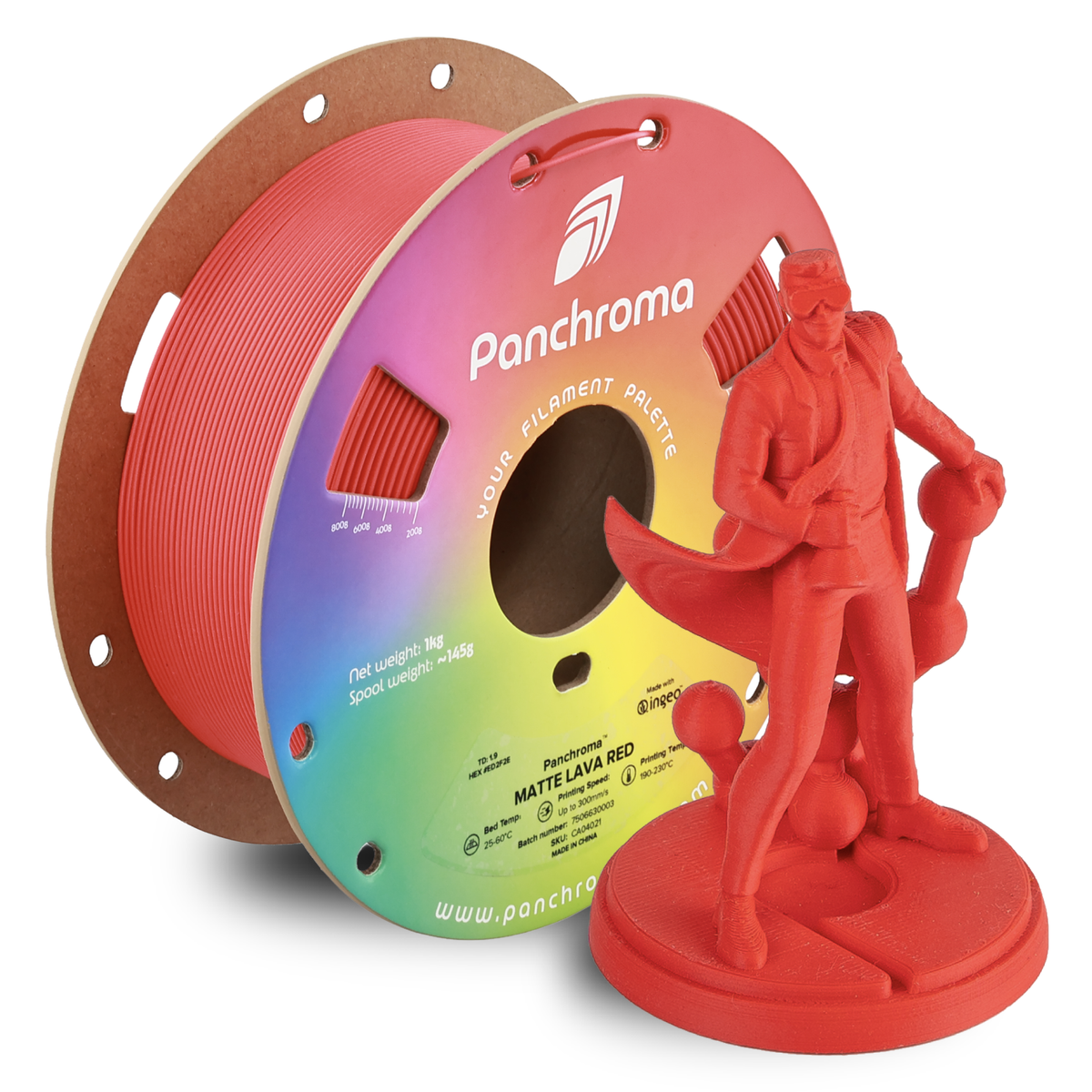Polymaker Panchroma Matte PLA 1.75mm 1KG 3D Printer Filament