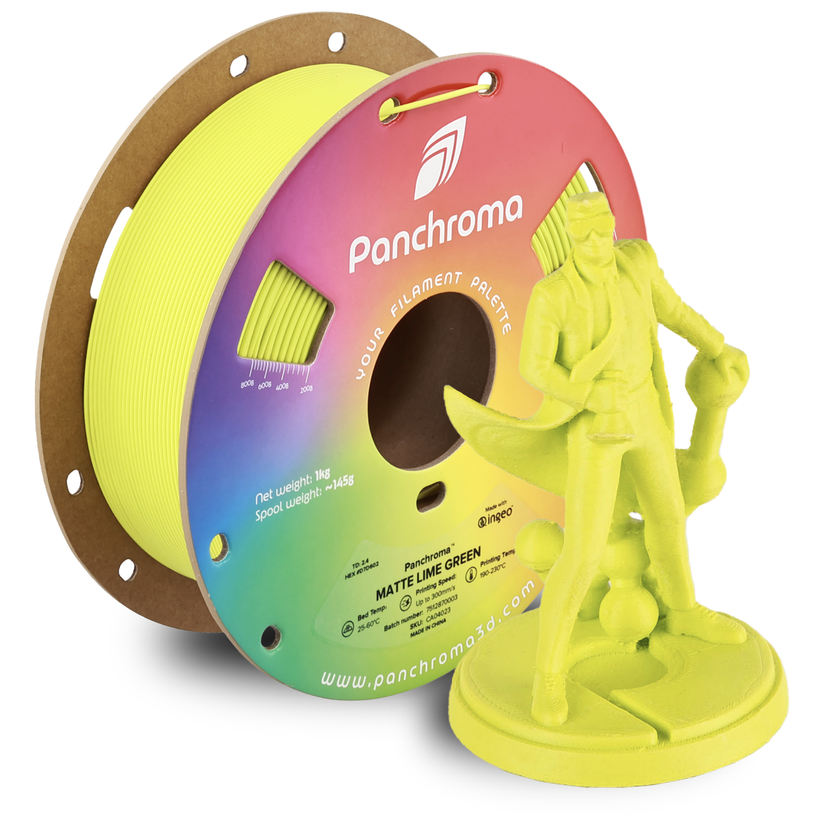 Polymaker Panchroma Matte PLA 1.75mm 1KG 3D Printer Filament