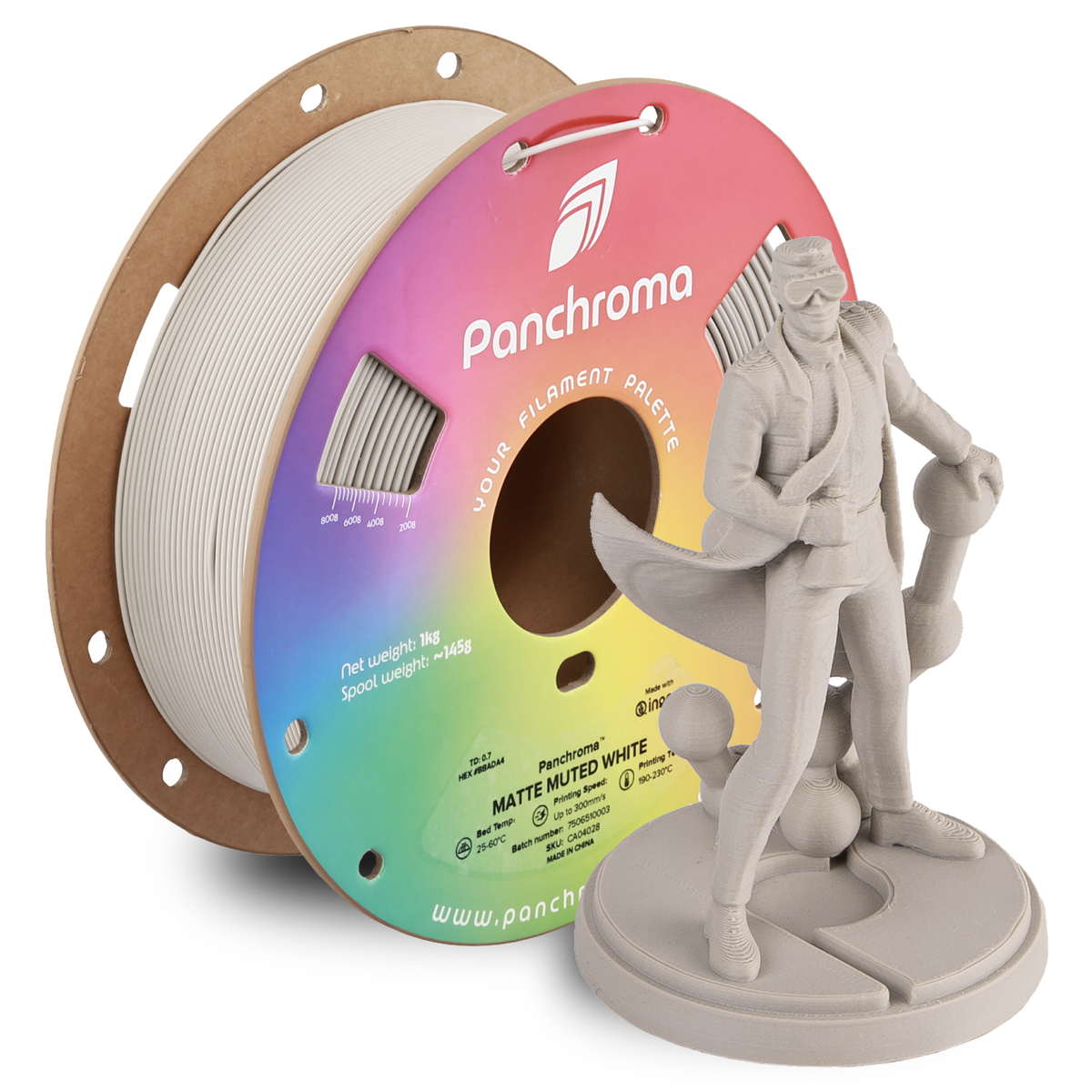 Polymaker Panchroma Matte PLA 1.75mm 1KG 3D Printer Filament