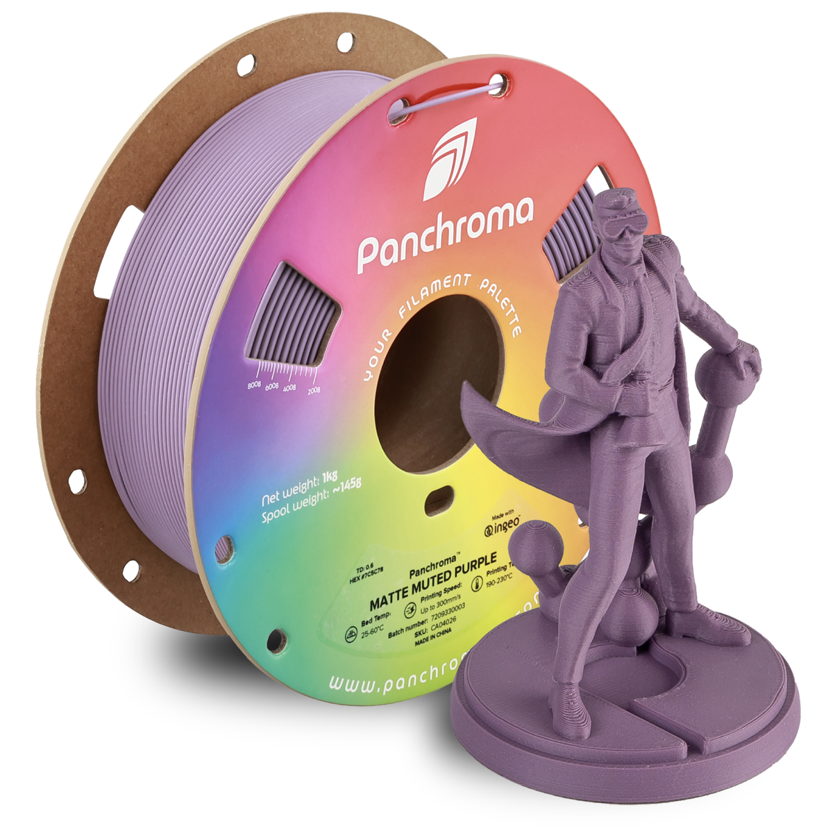 Polymaker Panchroma Matte PLA 1.75mm 1KG 3D Printer Filament