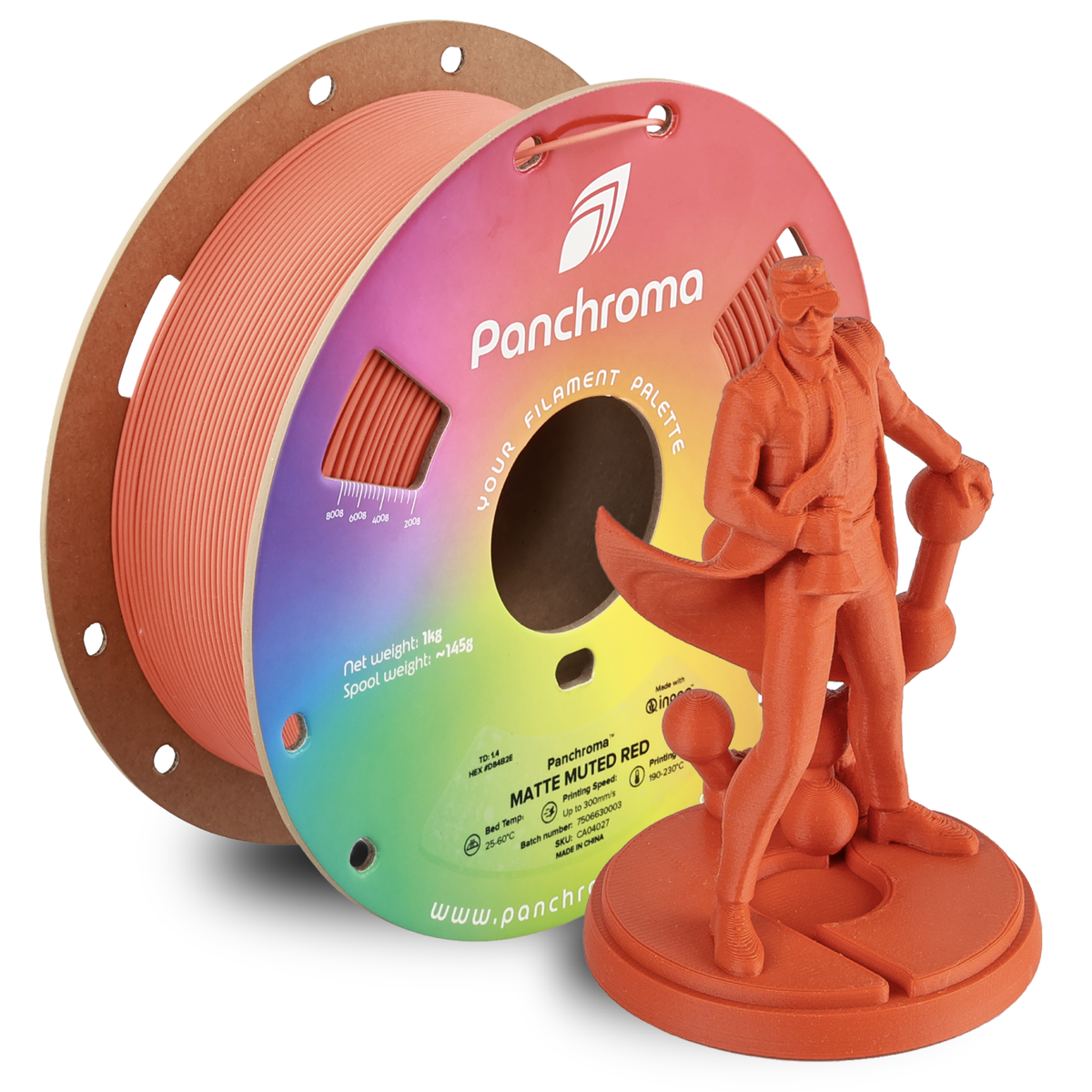 Polymaker Panchroma Matte PLA 1.75mm 1KG 3D Printer Filament