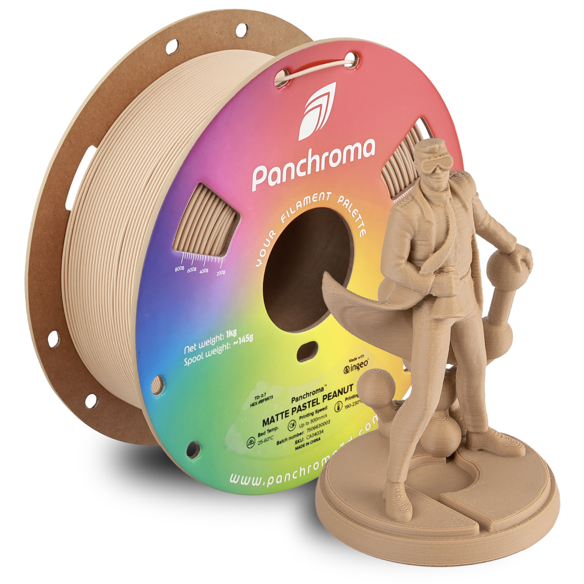 Polymaker Panchroma Matte PLA 1.75mm 1KG 3D Printer Filament