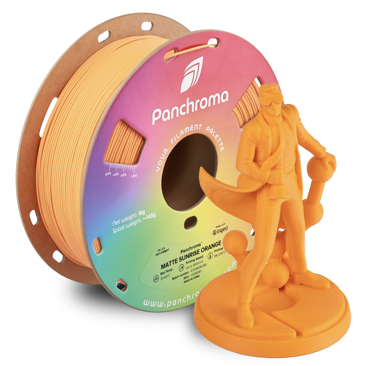 Polymaker Panchroma Matte PLA 1.75mm 1KG 3D Printer Filament