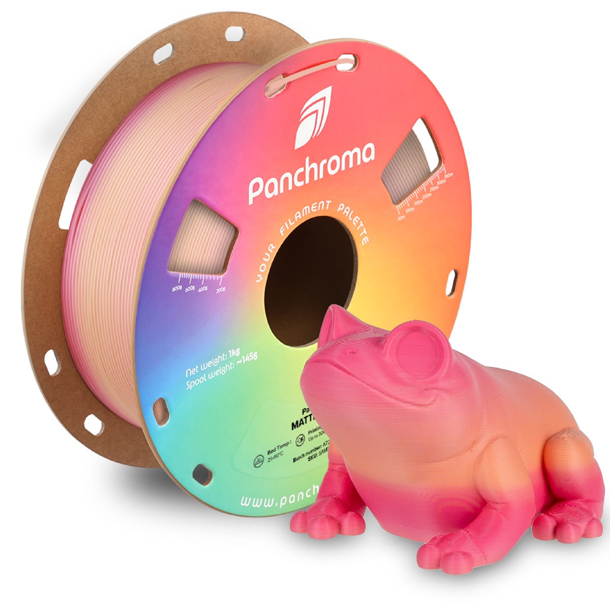 Polymaker Panchroma Matte PLA 1.75mm 1KG 3D Printer Filament