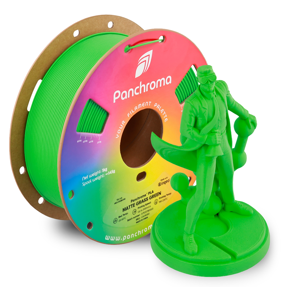 Polymaker Panchroma Matte PLA 1.75mm 1KG 3D Printer Filament
