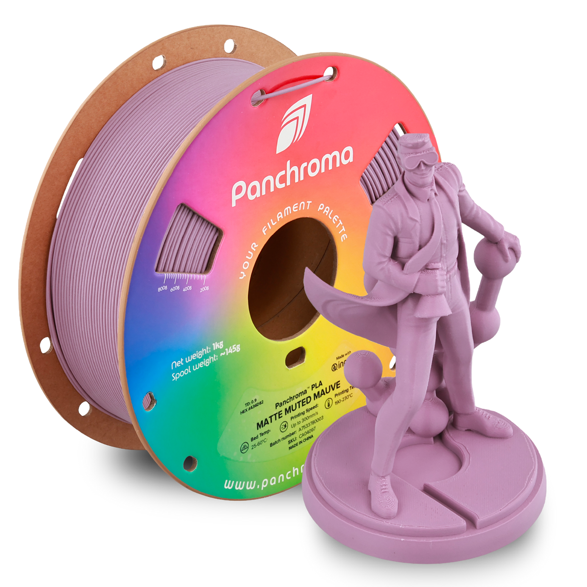 Polymaker Panchroma Matte PLA 1.75mm 1KG 3D Printer Filament