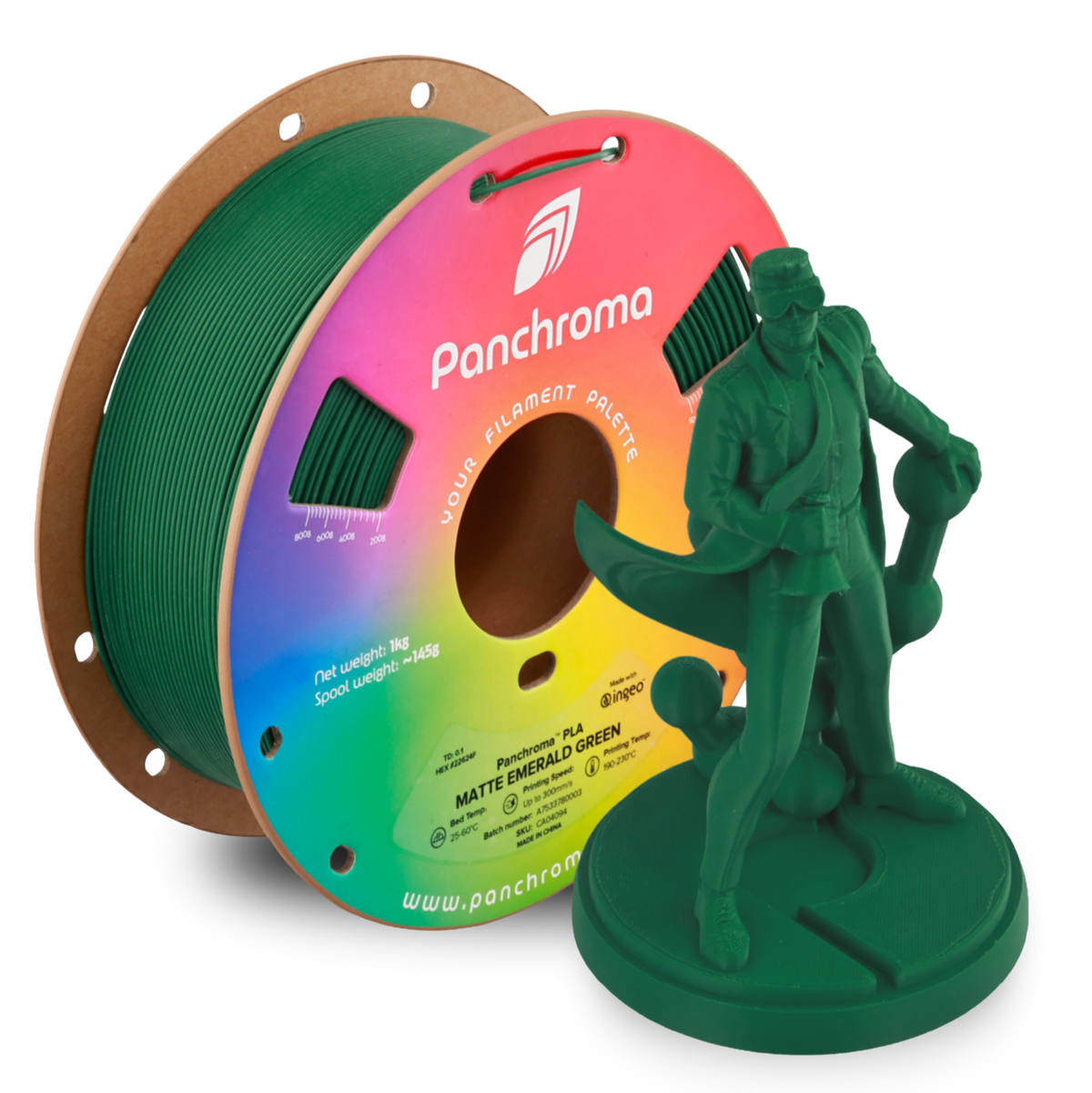 Polymaker Panchroma Matte PLA 1.75mm 1KG 3D Printer Filament