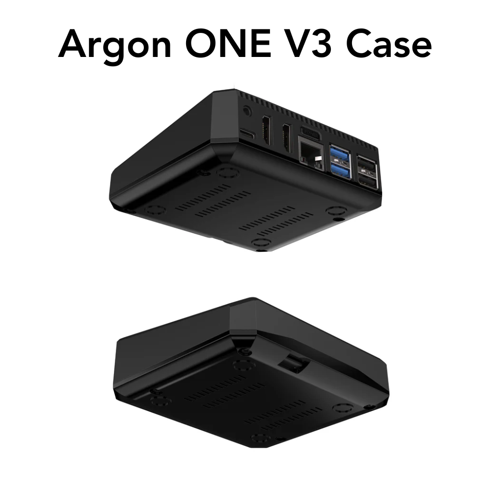 Argon ONE V3 Case for Raspberry Pi 5 + M.2 NVME Expansion Option