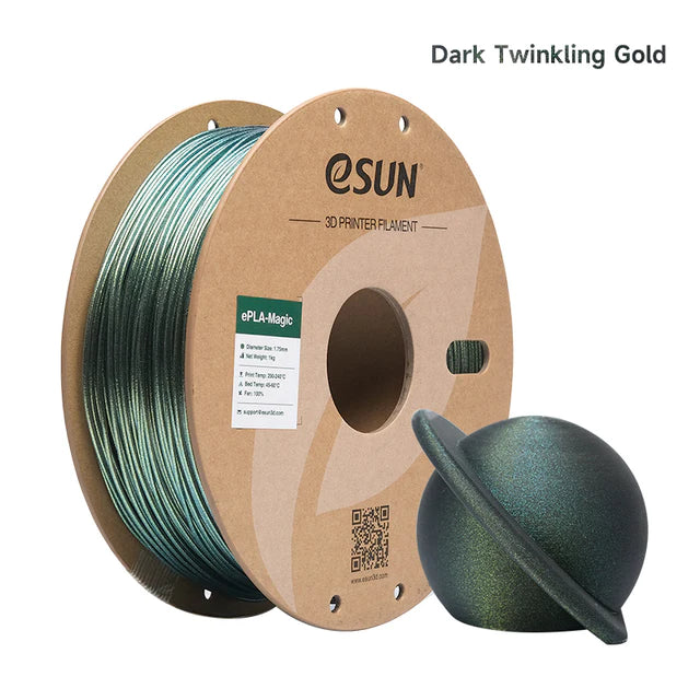 eSun ePLA-Magic 1.75mm 1KG 3D Printer Filament Dark Twinkling Galaxy