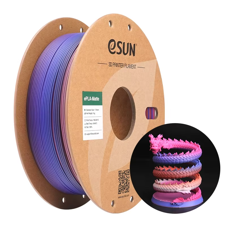 eSun ePLA-Matte 1.75mm 1KG 3D Printer Filament