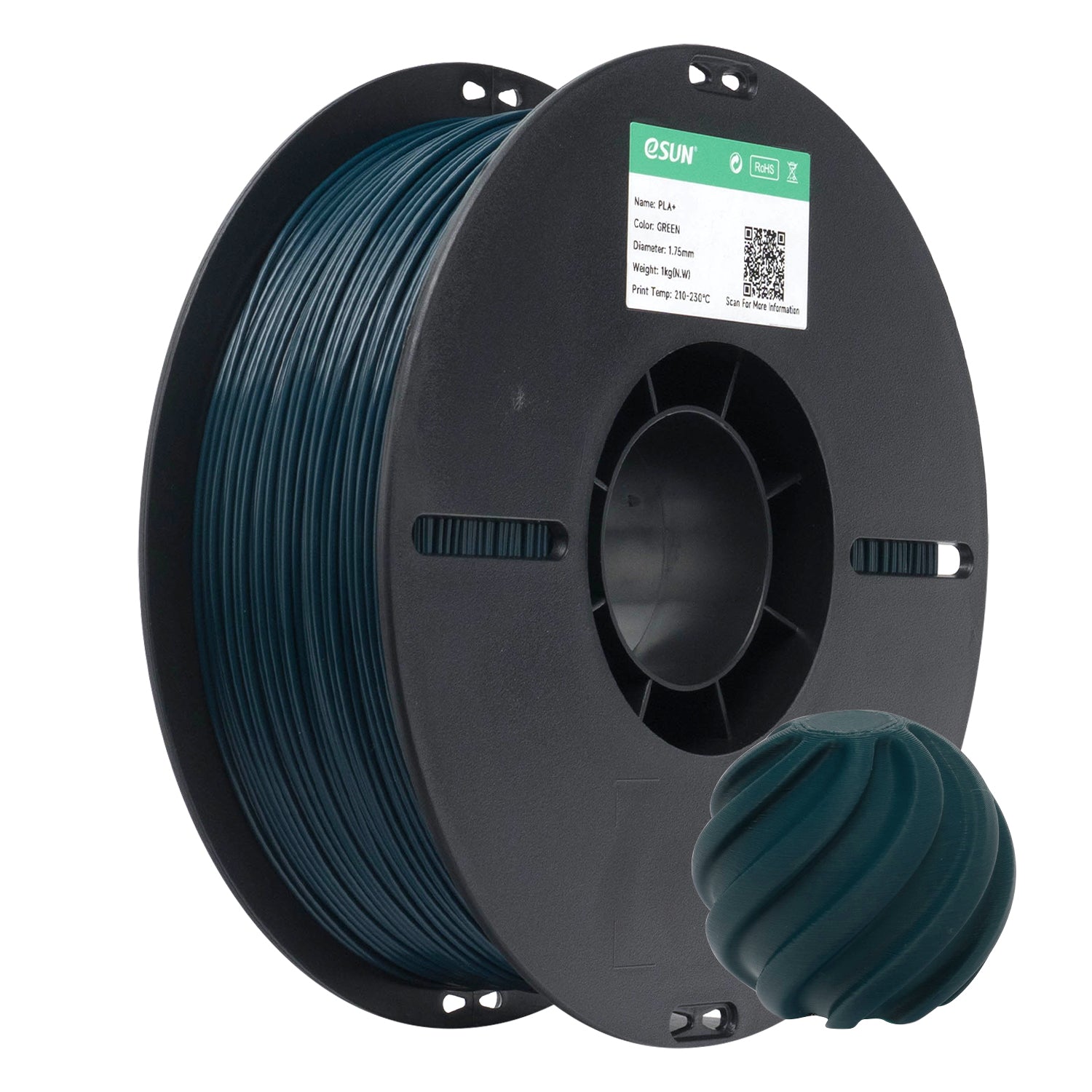 eSUN PLA+ 1.75mm 1KG 3D Printer Filament