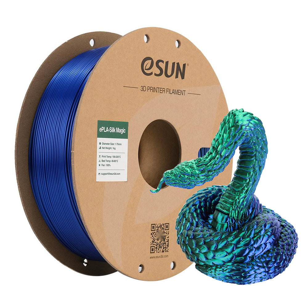 eSun ePLA-Silk Magic Mystic 1.75mm 1KG 3D Printer Filament