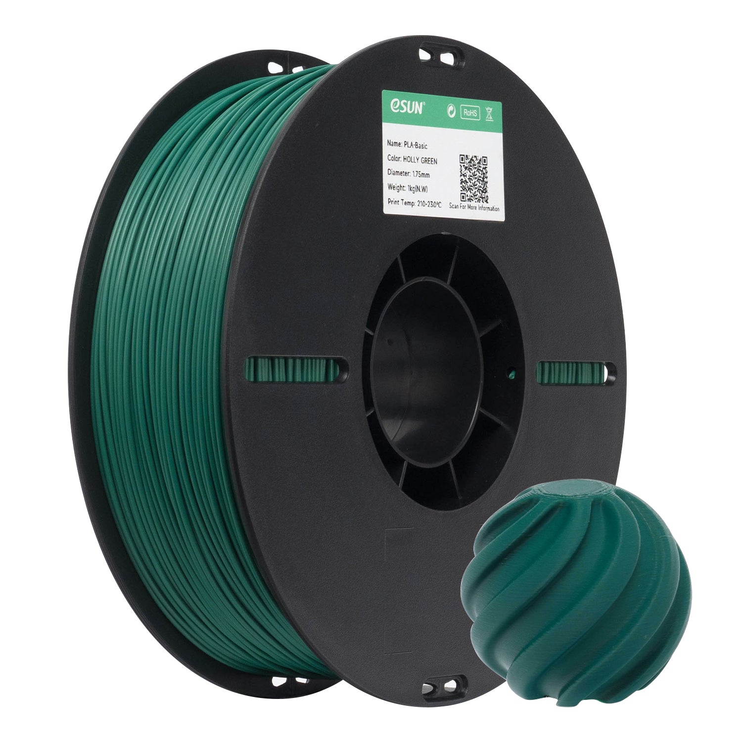 eSUN PLA Basic 1.75mm 1KG 3D Printer Filament