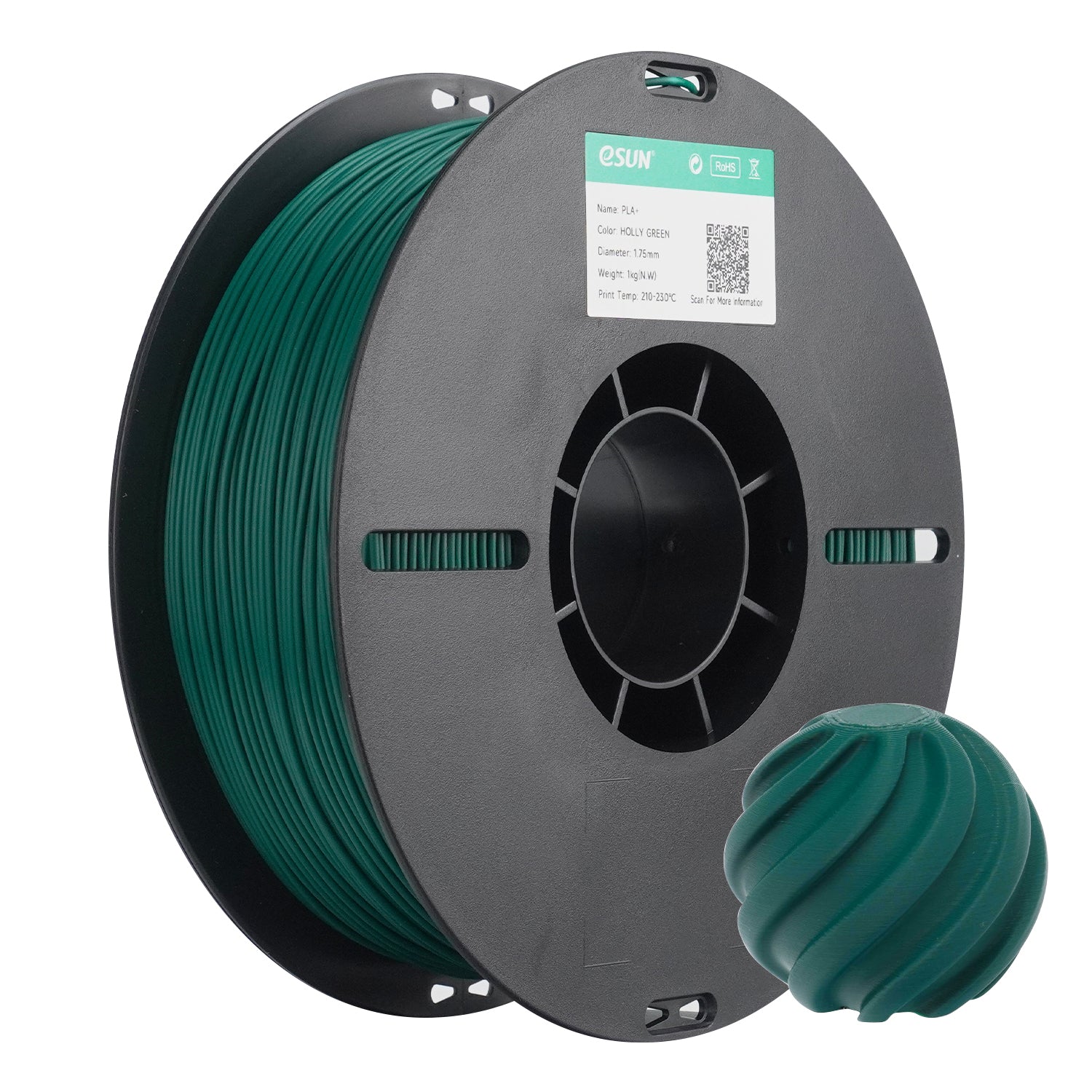 eSUN PLA+ 1.75mm 1KG 3D Printer Filament