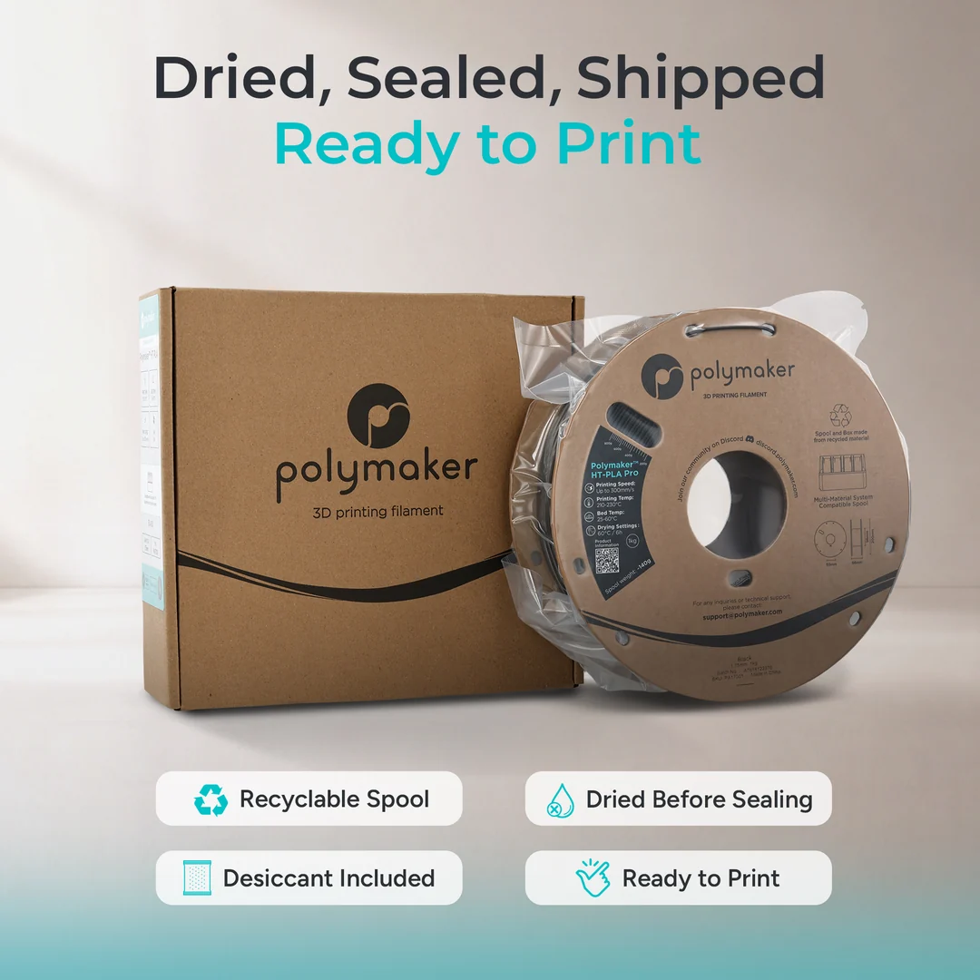 Polymaker HT-PLA Pro 1.75mm 1KG 3D Printer Filament