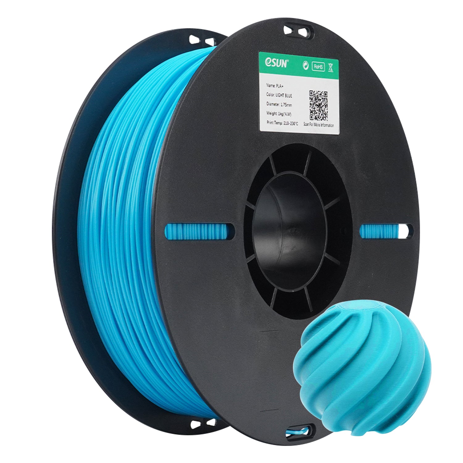 eSUN PLA+ 1.75mm 1KG 3D Printer Filament