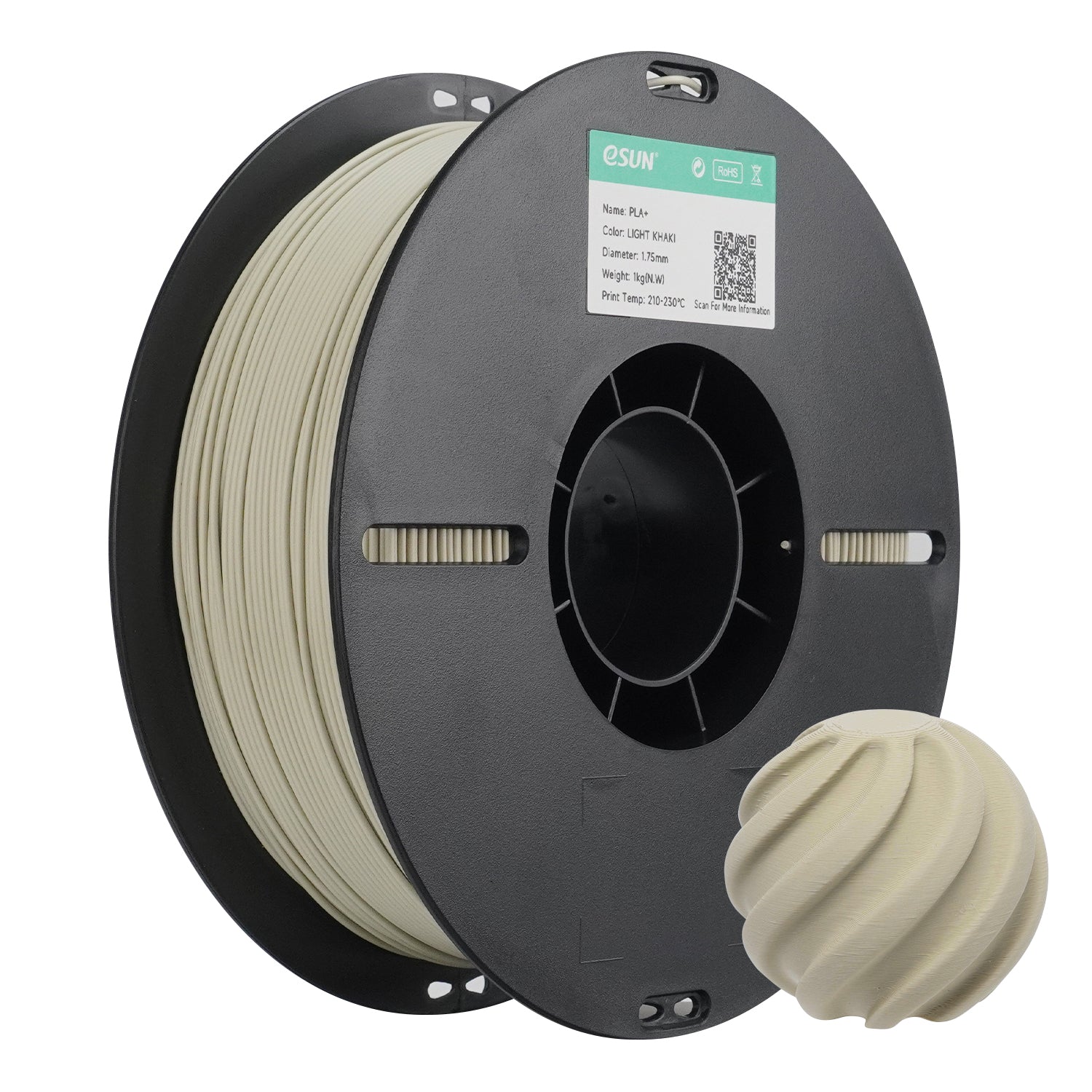 eSUN PLA+ 1.75mm 1KG 3D Printer Filament