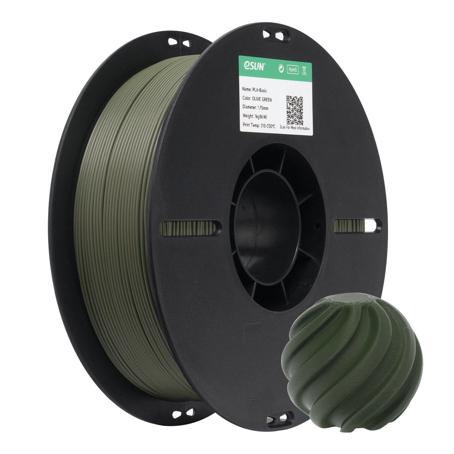 eSUN PLA Basic 1.75mm 1KG 3D Printer Filament