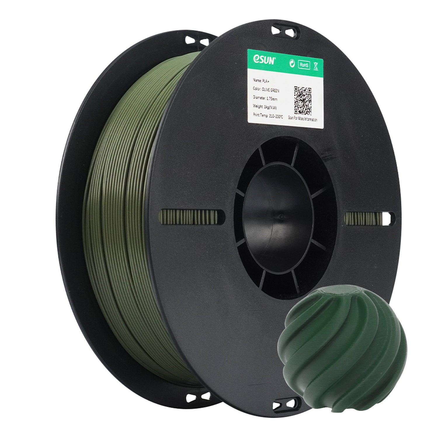 eSUN PLA+ 1.75mm 1KG 3D Printer Filament