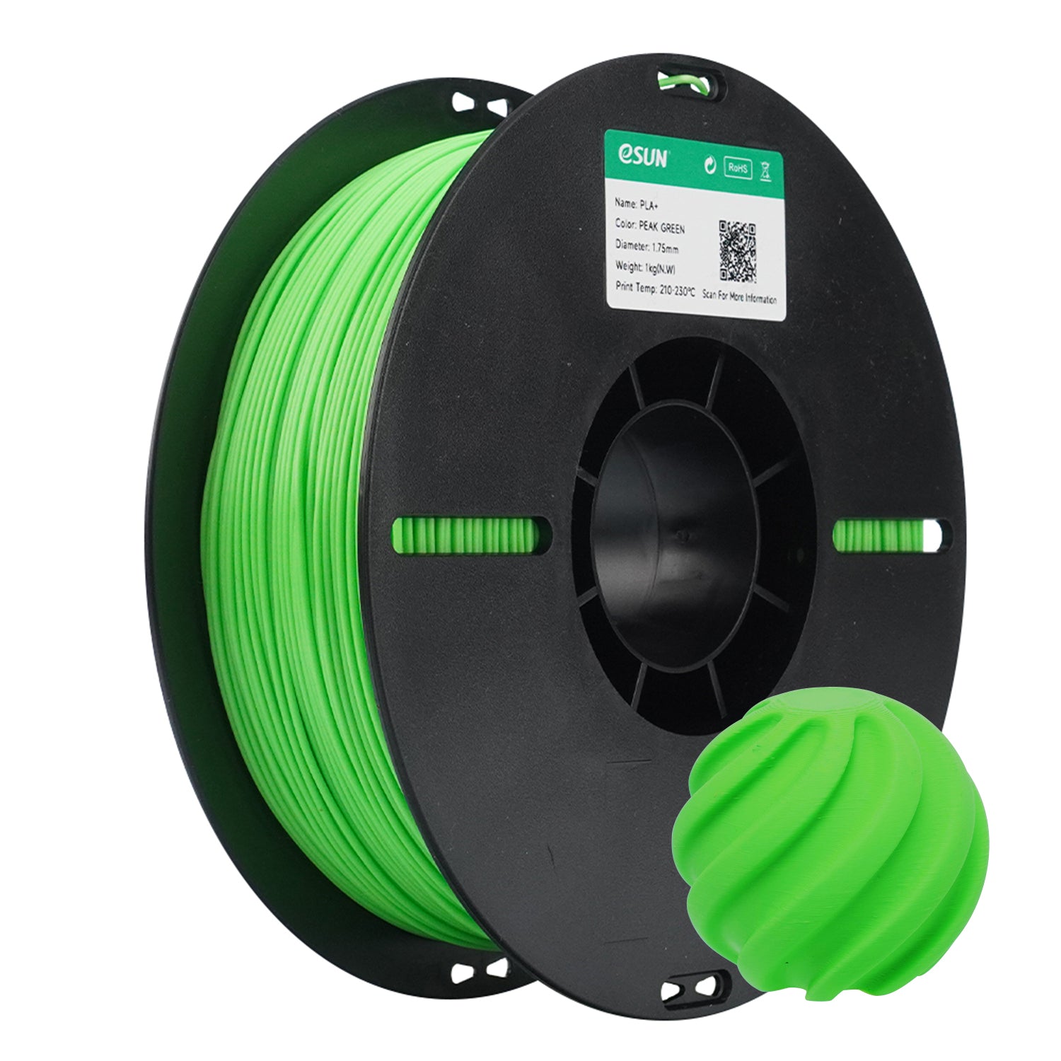 eSUN PLA+ 1.75mm 1KG 3D Printer Filament