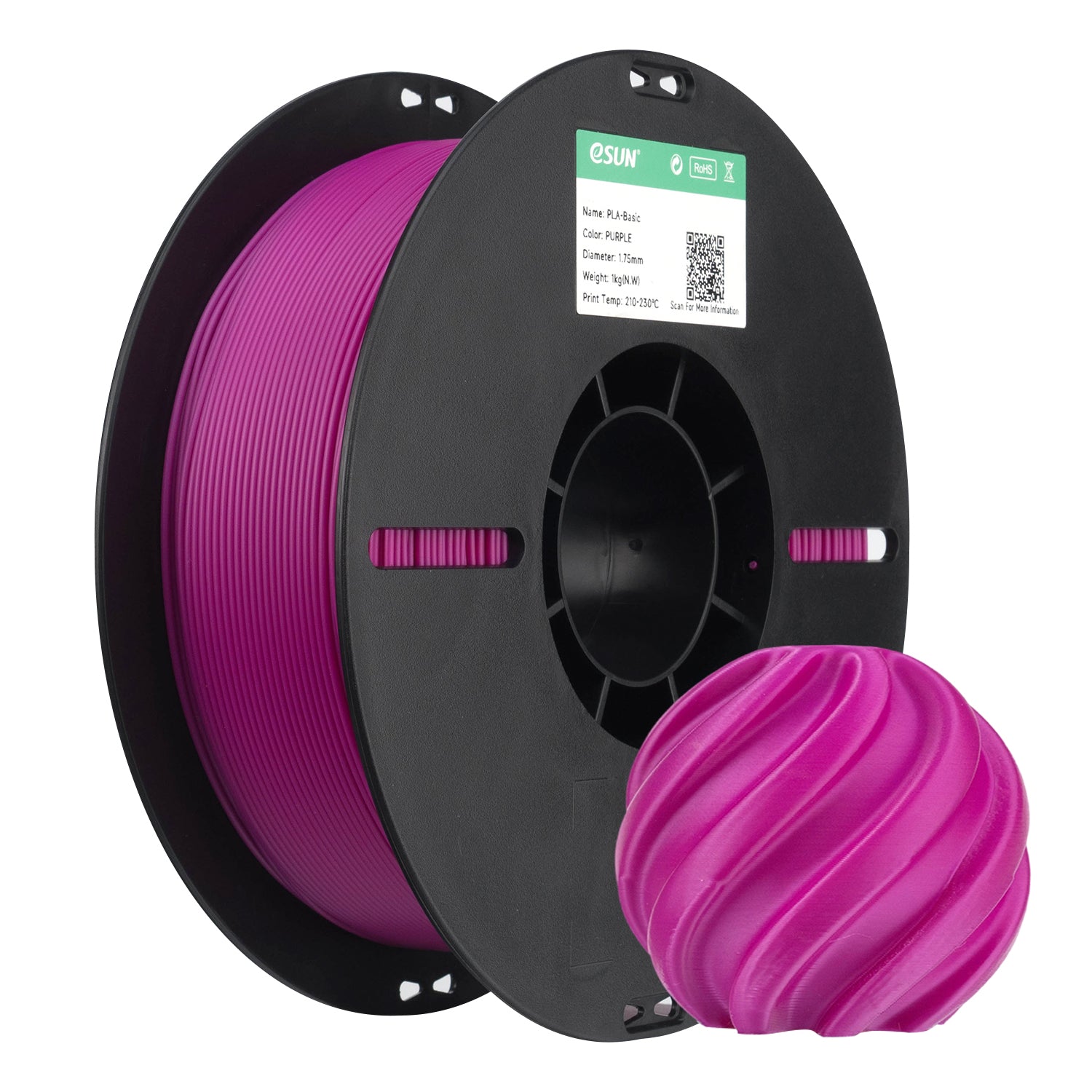 eSun PLA Basic 1.75mm 1KG 3D Printer Filament