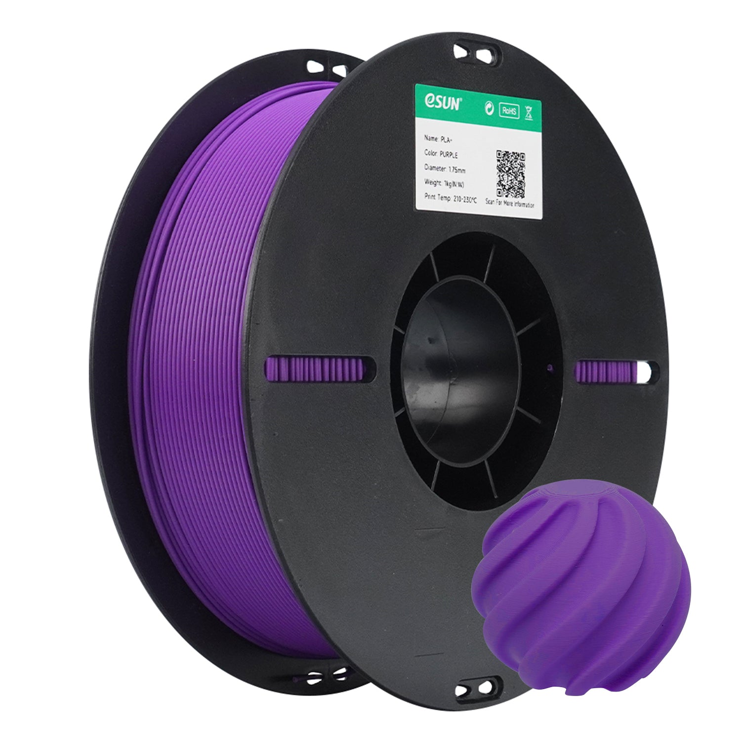 eSUN PLA+ 1.75mm 1KG 3D Printer Filament