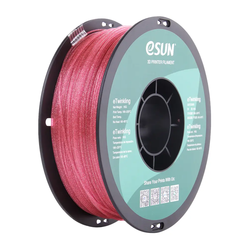 eSun PLA eTwinkling 1.75mm 1KG 3D Printer Filament