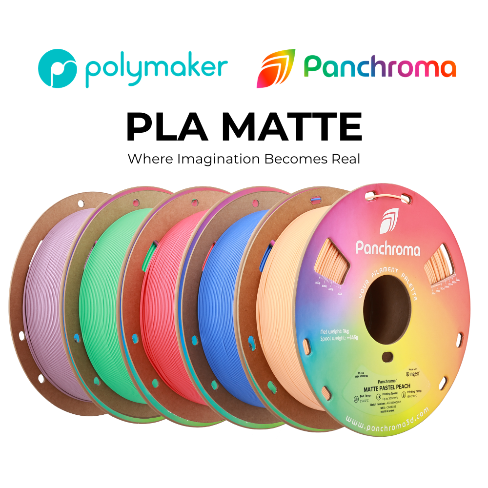 Polymaker Panchroma Matte PLA 1.75mm 1KG 3D Printer Filament