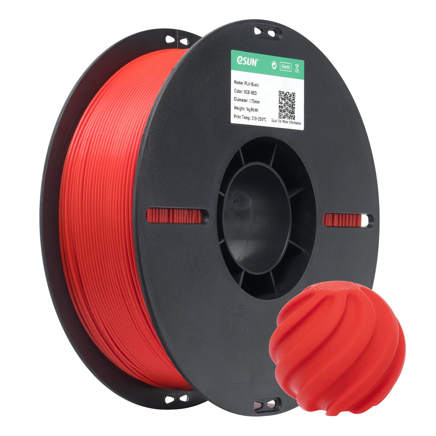 eSUN PLA Basic 1.75mm 1KG 3D Printer Filament