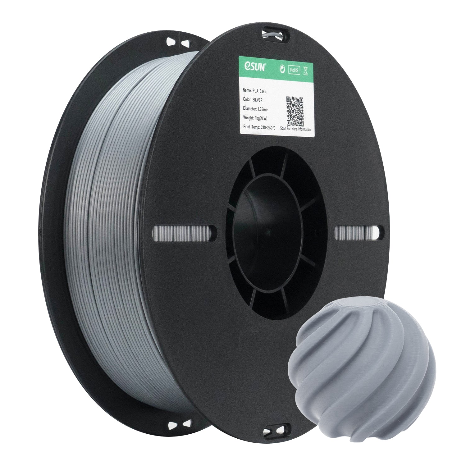 eSUN PLA Basic 1.75mm 1KG 3D Printer Filament