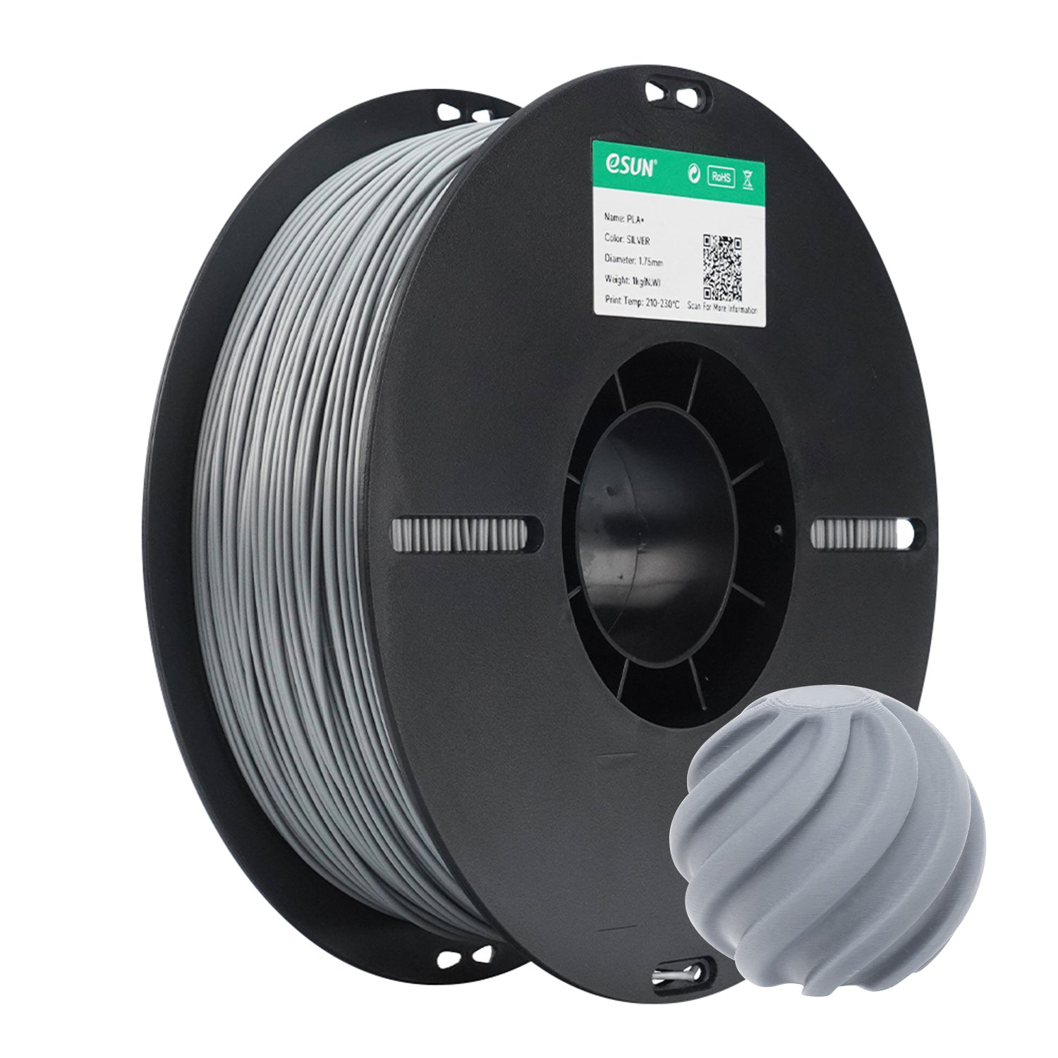eSUN PLA+ 1.75mm 1KG 3D Printer Filament