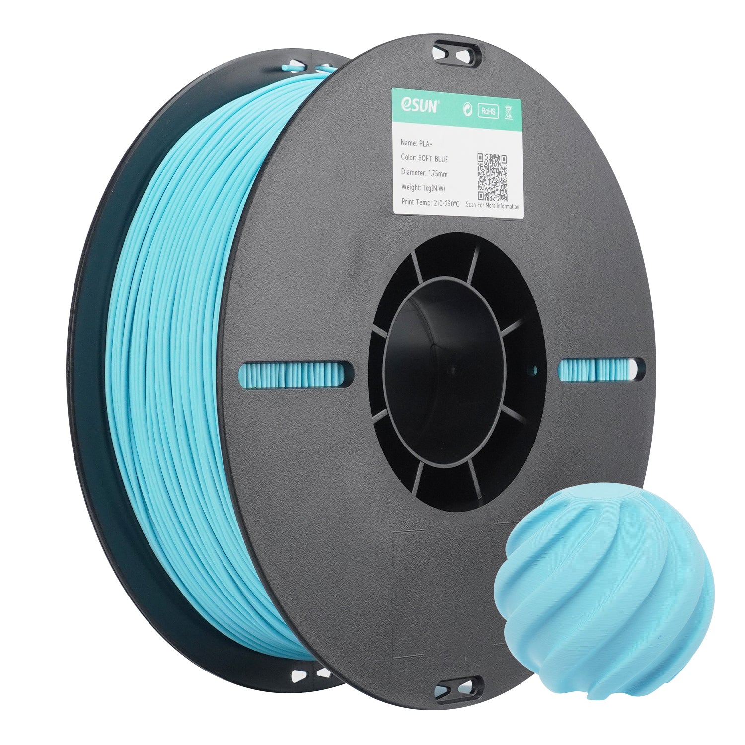 eSUN PLA+ 1.75mm 1KG 3D Printer Filament