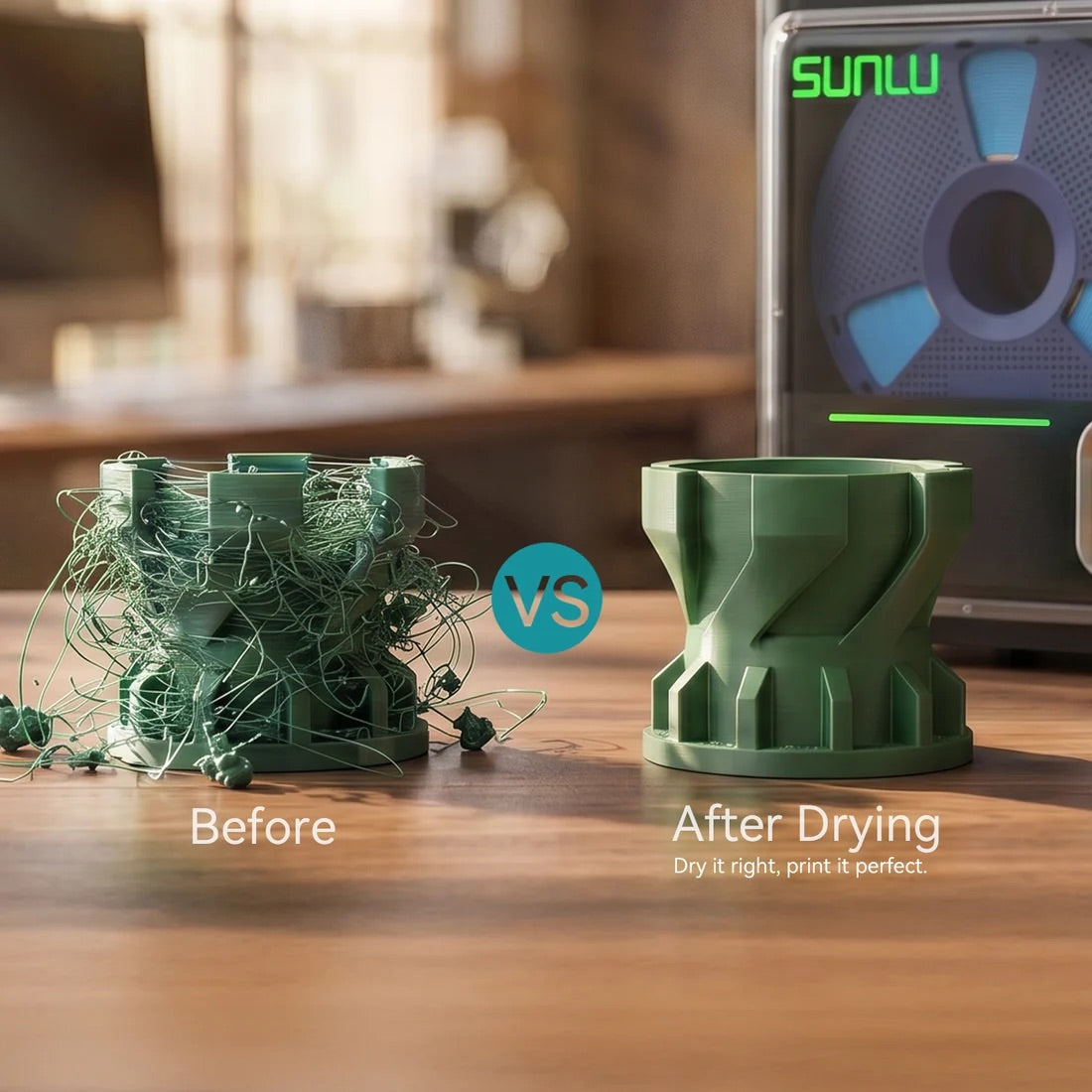 SUNLU FilaDryer S4 Pro 3D Printer Filament Dryer Box
