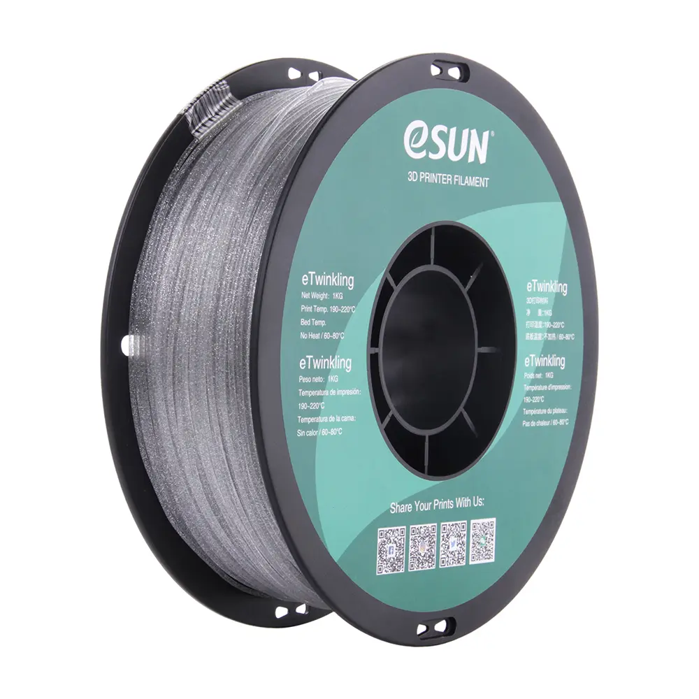 eSun PLA eTwinkling 1.75mm 1KG 3D Printer Filament