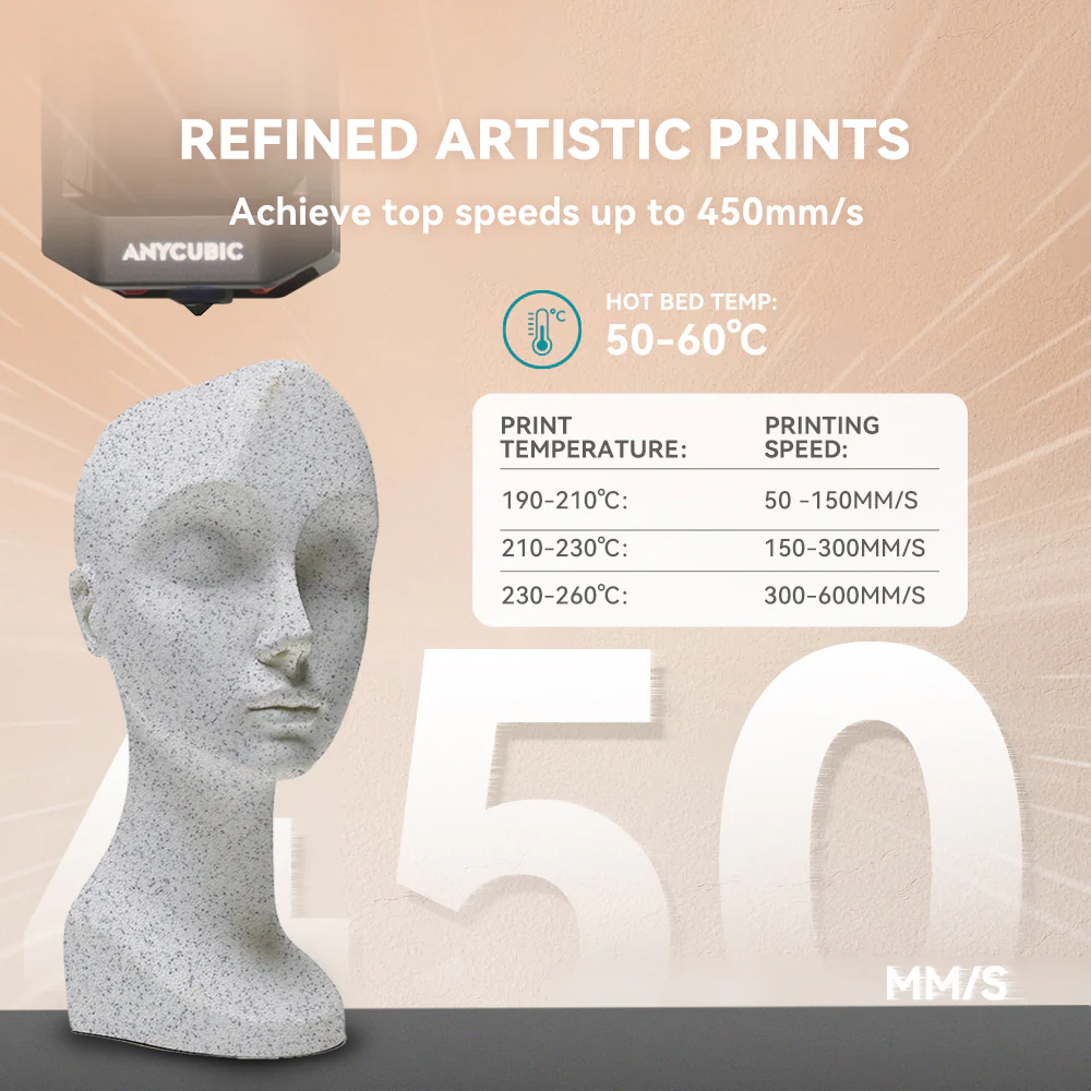 SUNLU PLA Marble 1.75mm 1KG 3D Printer Filament