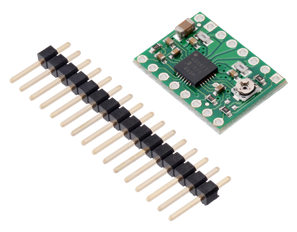 A4988 stepper motor driver carrier with included hardware.