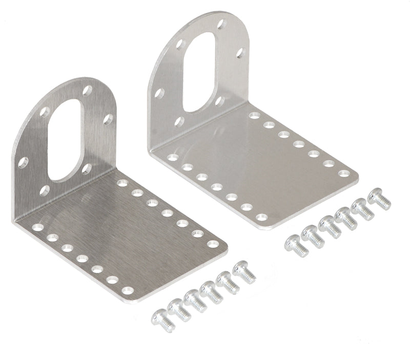 Pololu 37D mm metal gearmotor bracket pair.