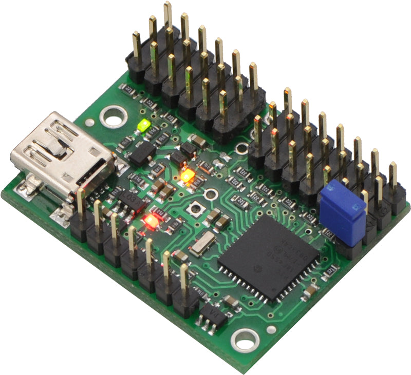 Mini Maestro 12-channel USB servo controller (assembled version).