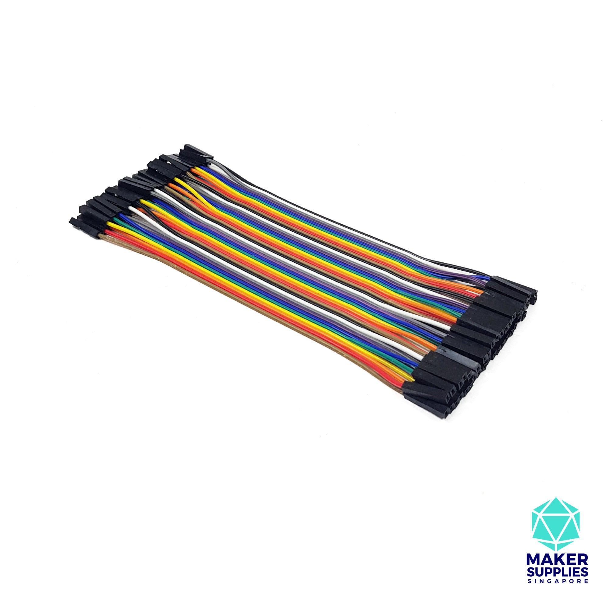 40pcs 15cm Female to Female Jumper DuPont Wire