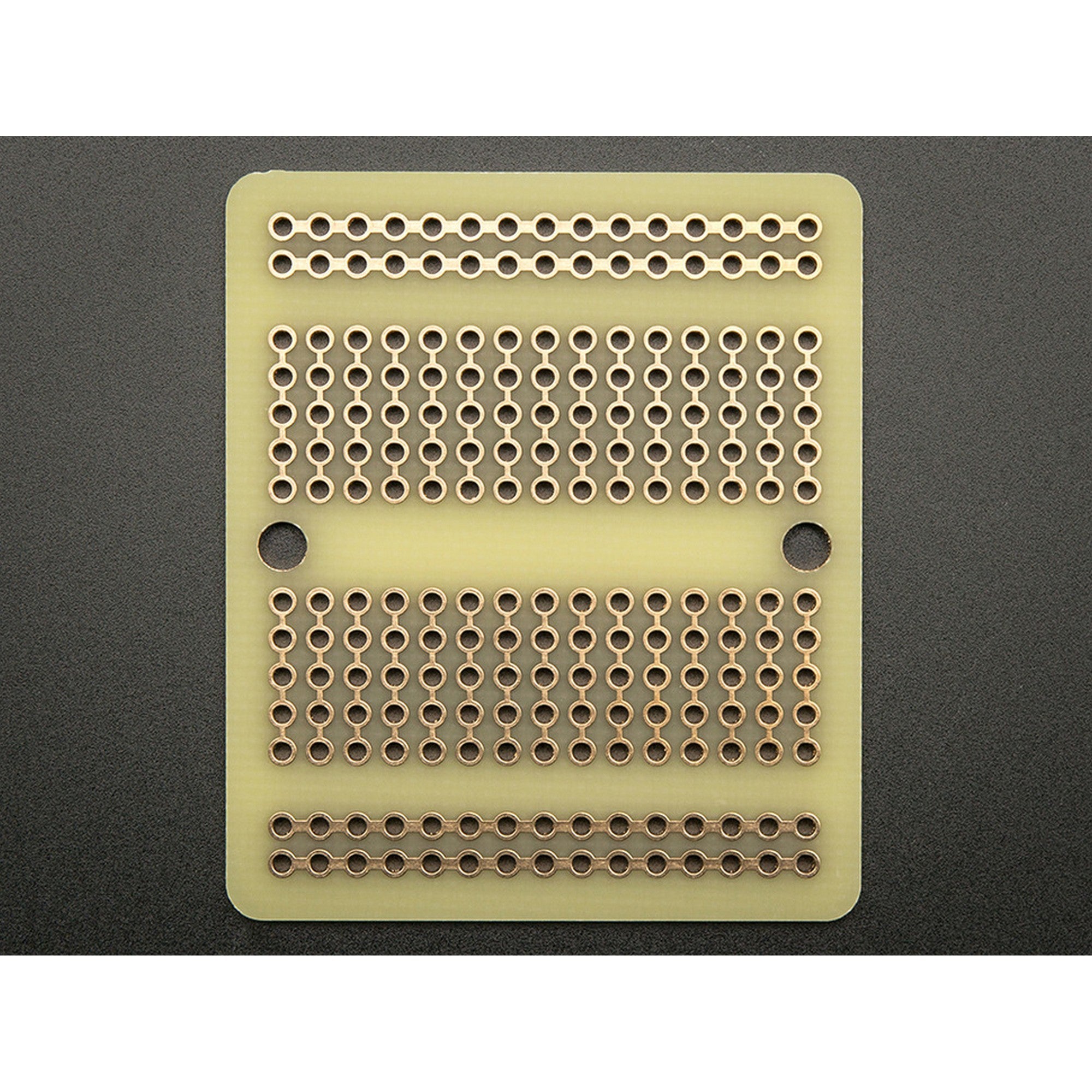 Adafruit Perma-Proto Quarter-sized Breadboard PCB 1608