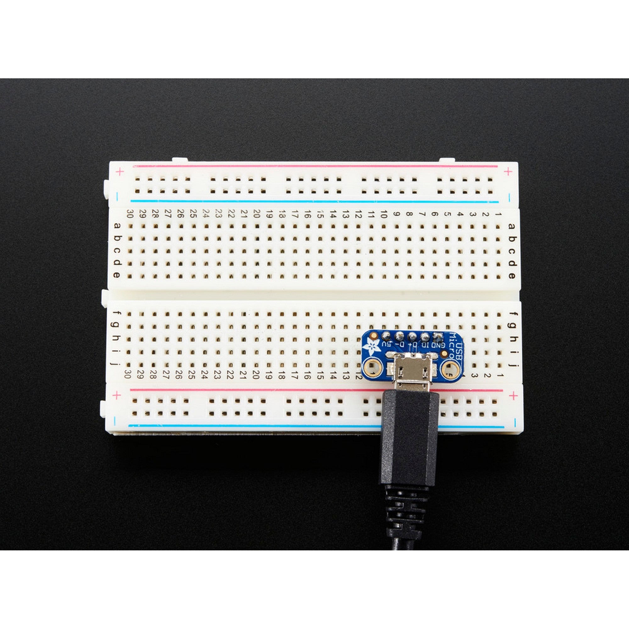 Adafruit USB Micro-B Breakout Board 1833