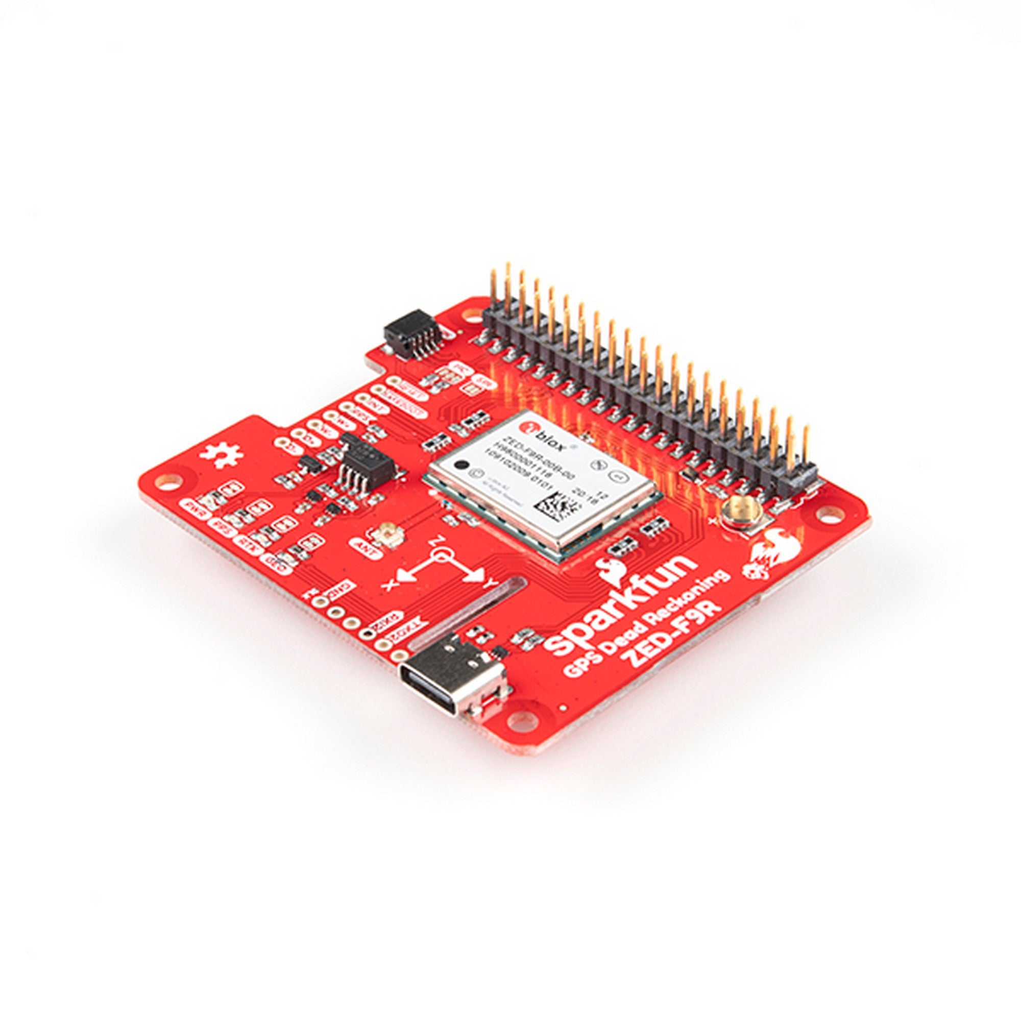 SparkFun GPS-RTK Dead Reckoning pHAT for Raspberry Pi GPS-16475