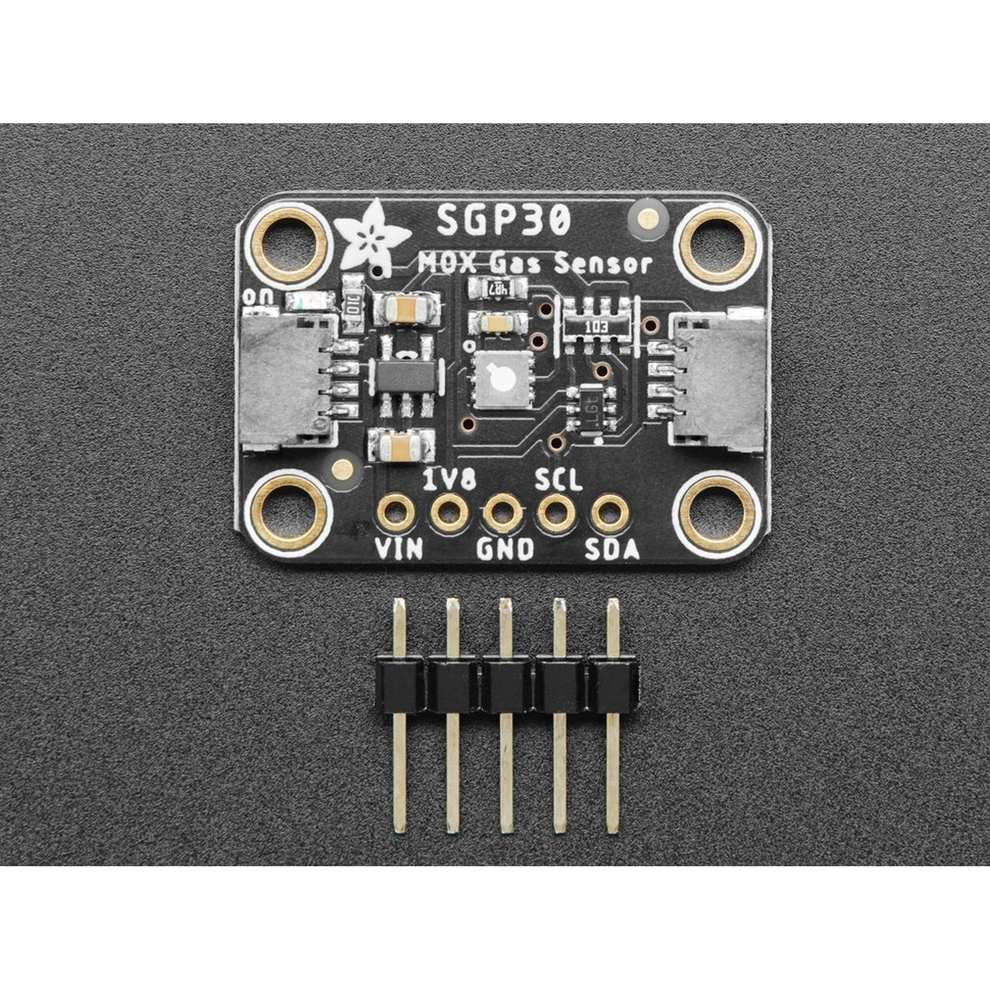 Adafruit SGP30 Air Quality Sensor Breakout - VOC and eCO2 - STEMMA QT / Qwiic 3709