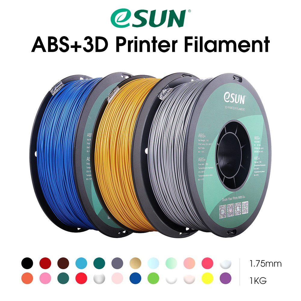 eSun ABS+ 1.75mm 1KG 3D Printer Filament