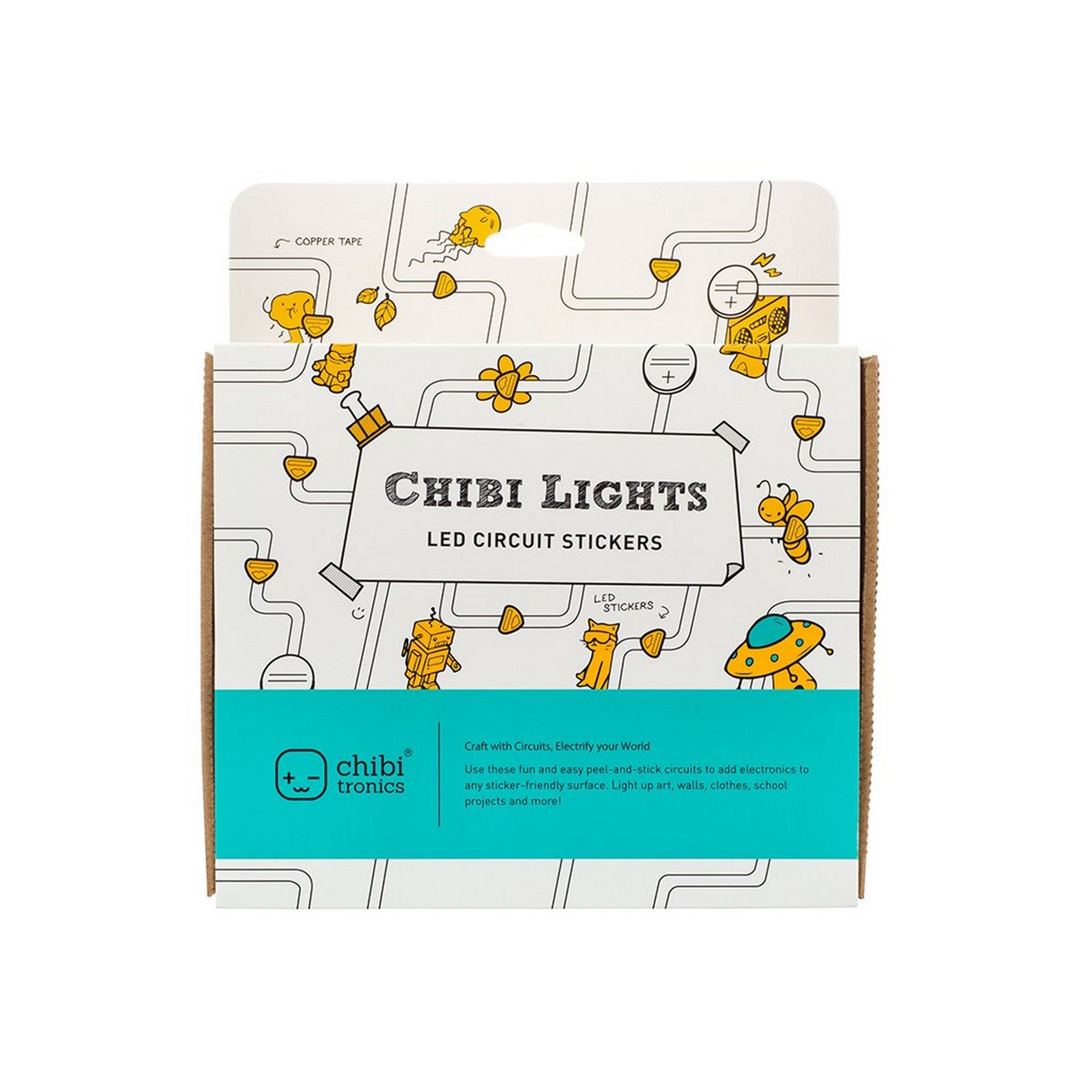 Chibitronics Chibi Lights LED Circuit Stickers STEM Starter Kit